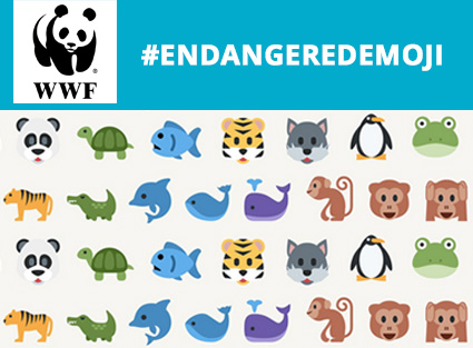 Help Save Endangered Species with Emoji's #EndangeredEmoji - Entyce Creative