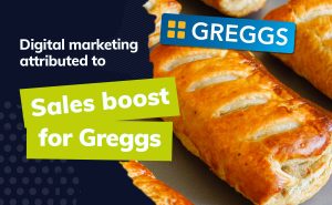 How has Greggs’ digital marketing efforts produced record sales?