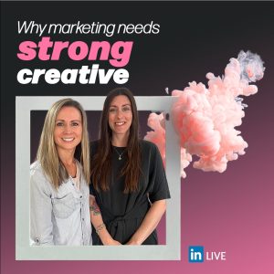 Discover why marketing needs strong creative in our latest webinar!
